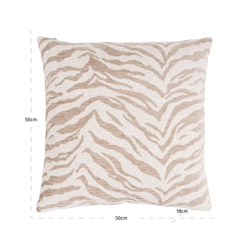 Dekokissen Eliza, Beige tiger von Richmond Interiors, Maßzeichnung 6