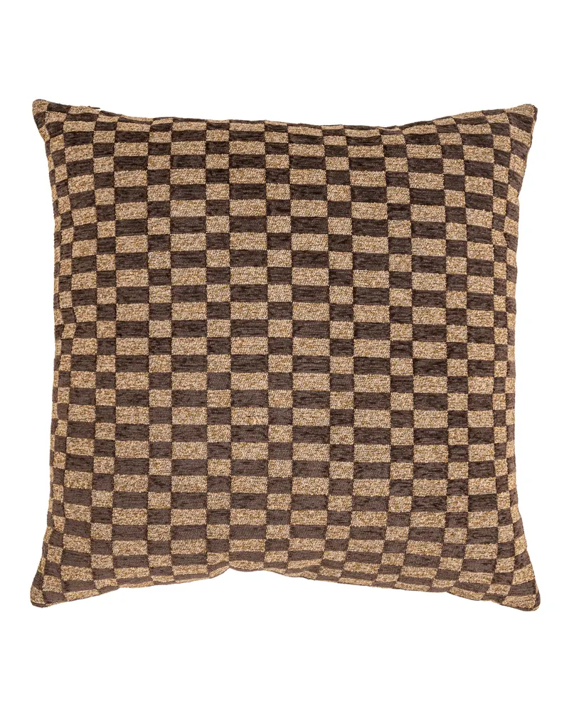 Dekokissen Remi, Brown rectilinear von Richmond Interiors