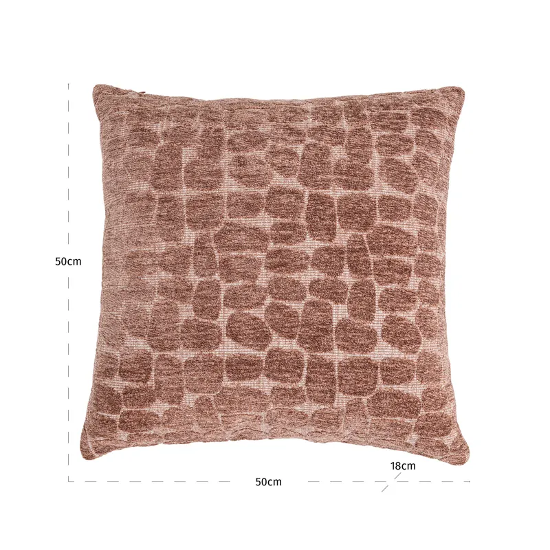 Dekokissen Veda, Pale pebble von Richmond Interiors, Maßzeichnung 6