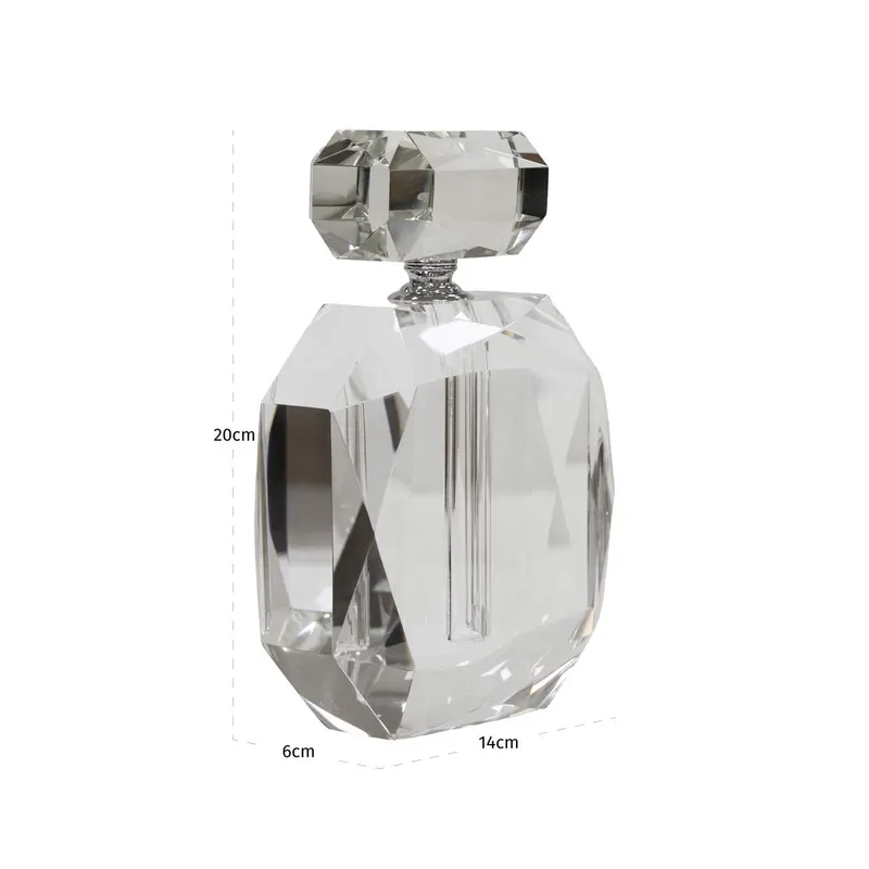 Dekoobjekt Khloe, Klar transparent von Richmond Interiors, Maßzeichnung 4