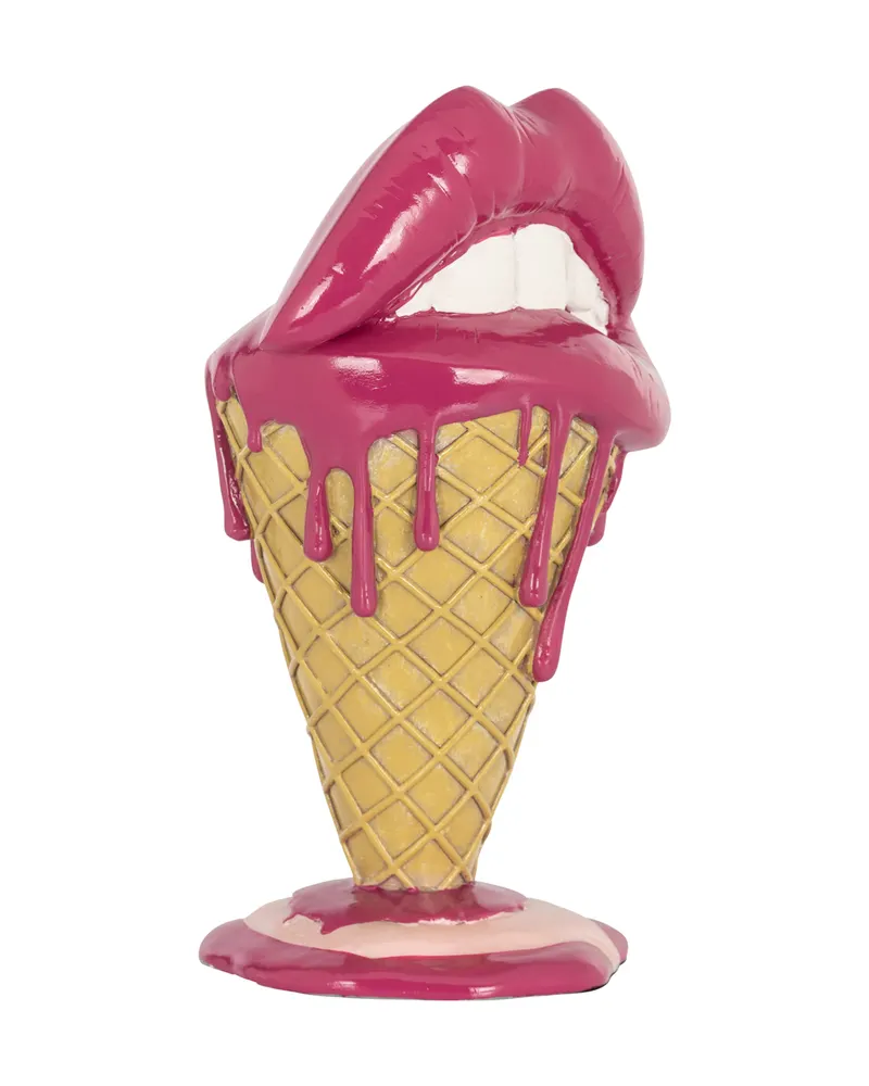Dekoobjekt Lips, Rosa von Richmond Interiors, Produktansicht 2