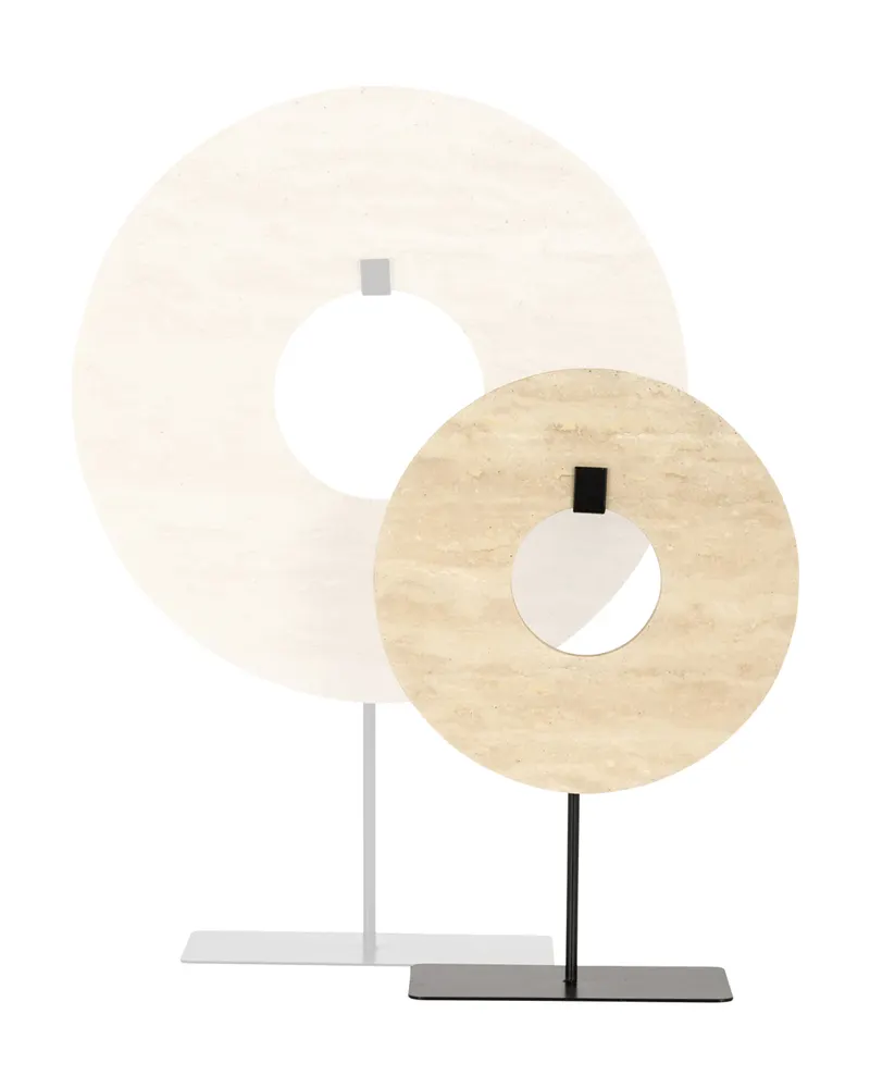 Dekoobjekt Manou, Beige, klein von Richmond Interiors, Produktansicht 5