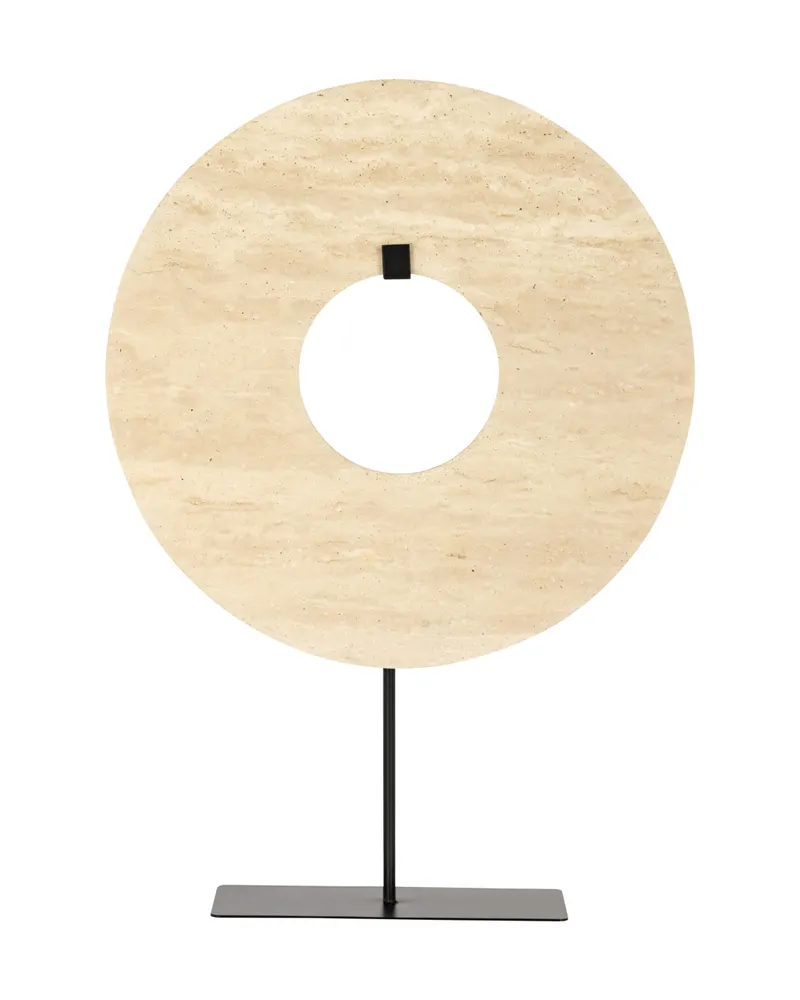 Dekoobjekt Manou, Beige, groß von Richmond Interiors