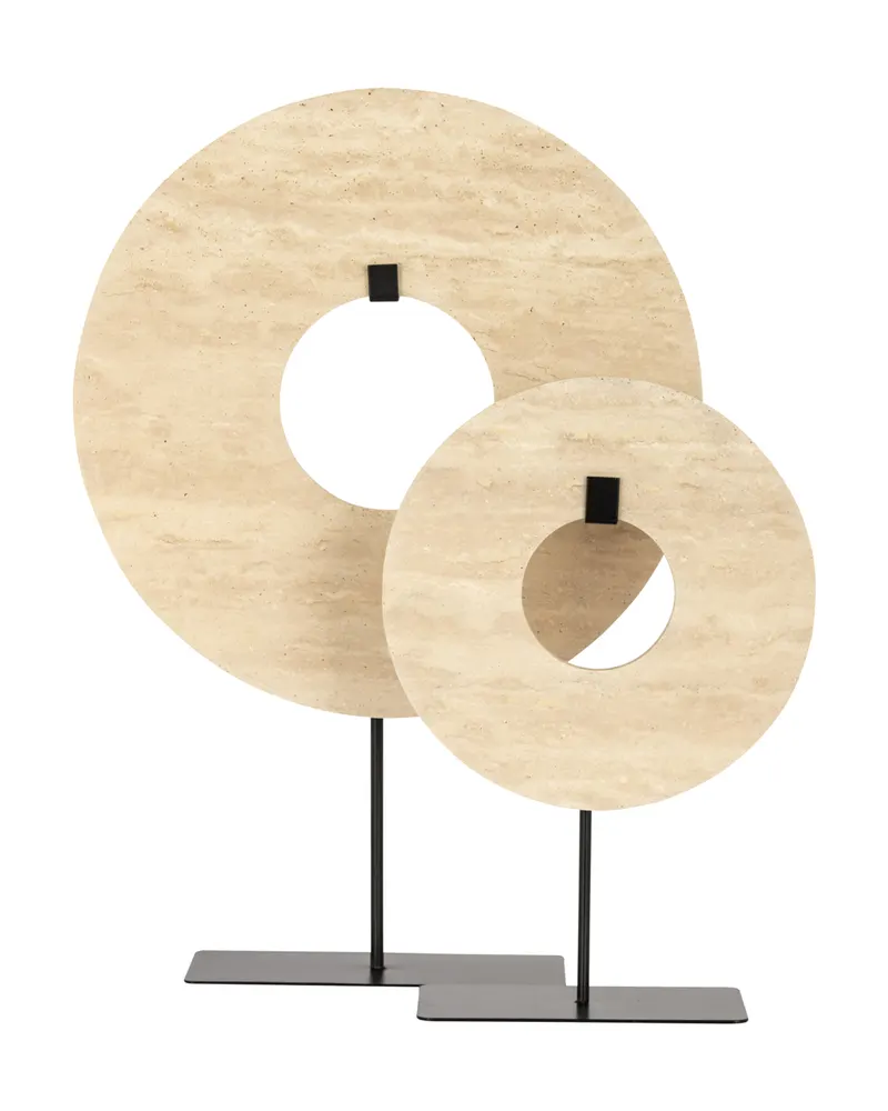 Dekoobjekt Manou, Beige, groß von Richmond Interiors, Produktansicht 4