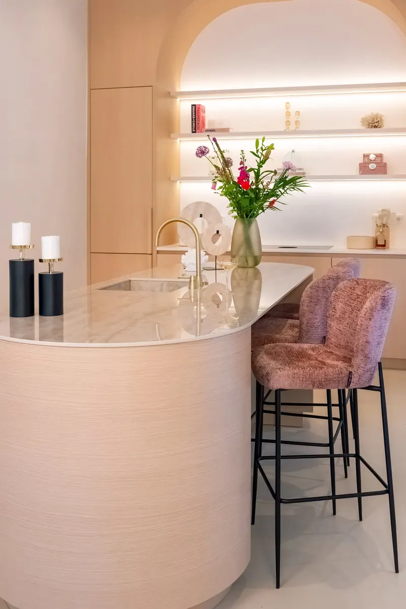 Dekoobjekt Manou, Beige, groß von Richmond Interiors, Wohnbeispiel 6, im Wohnraum