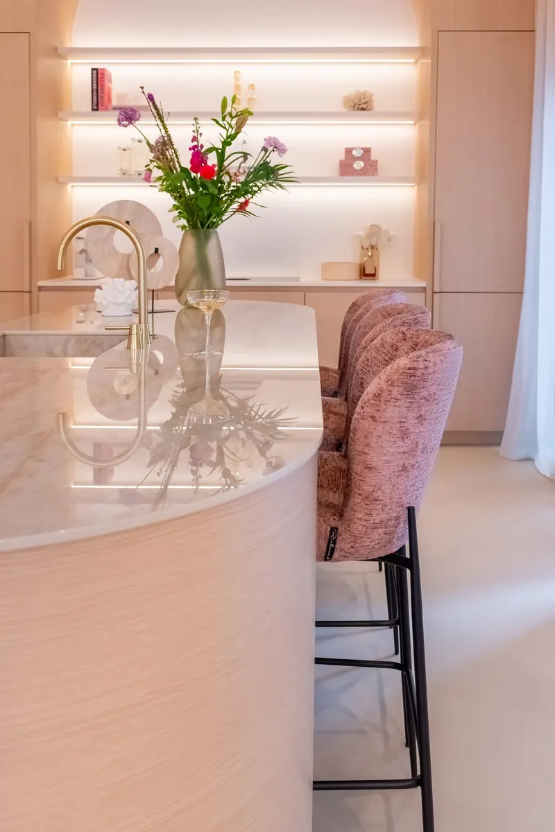 Dekoobjekt Manou, Beige, groß von Richmond Interiors, Wohnbeispiel 9, im Wohnraum