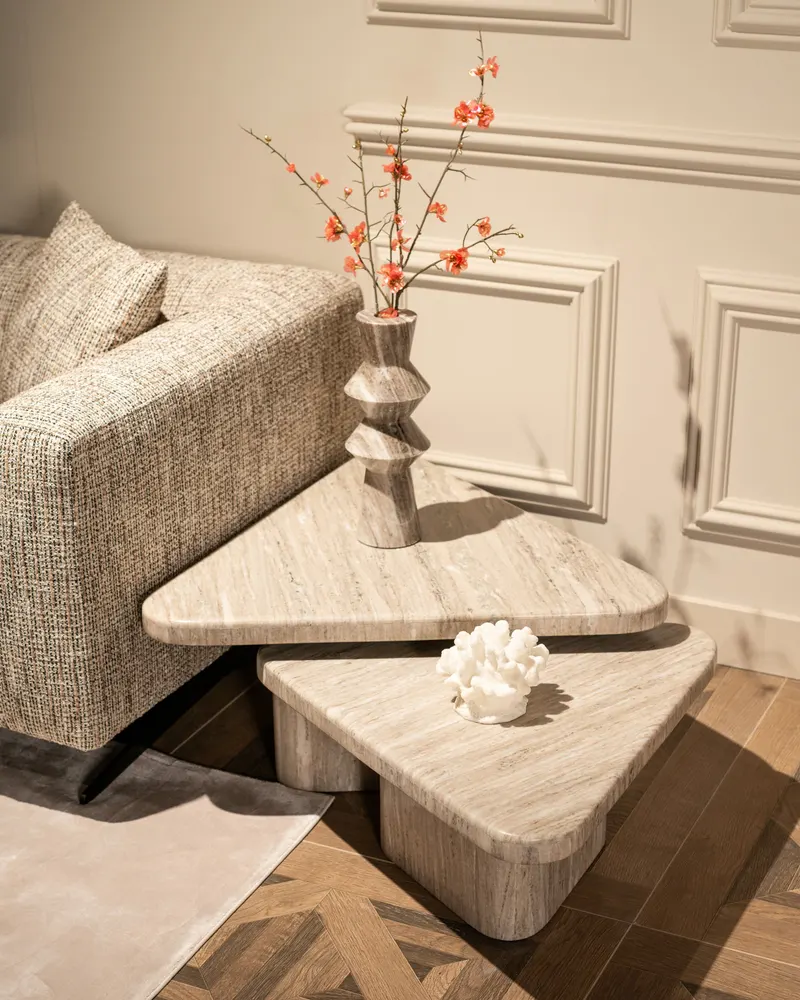 Dekoobjekt Mare, Weiß von Richmond Interiors, Wohnbeispiel 13, im Wohnraum
