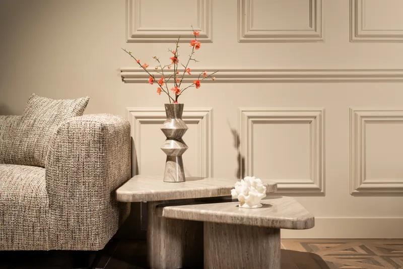 Dekoobjekt Mare, Weiß von Richmond Interiors, Wohnbeispiel 14, im Wohnraum