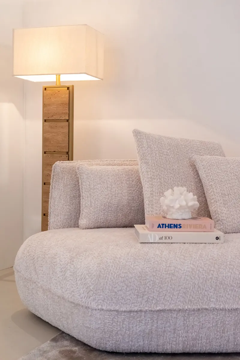 Dekoobjekt Mare, Weiß von Richmond Interiors, Wohnbeispiel 4, im Wohnraum