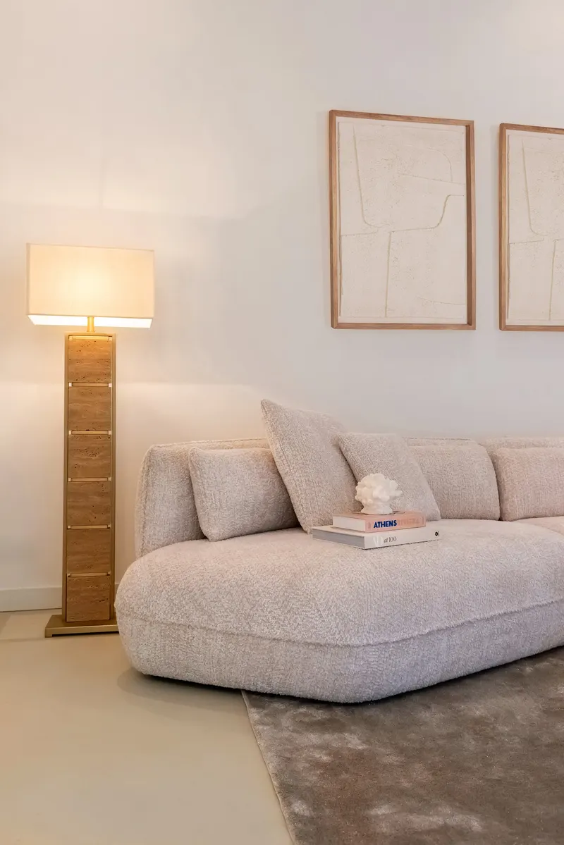 Dekoobjekt Mare, Weiß von Richmond Interiors, Wohnbeispiel 5, im Wohnraum
