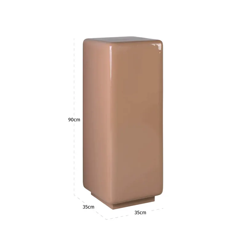 Dekosäule Clair, Mocha mousse von Richmond Interiors, Maßzeichnung 6
