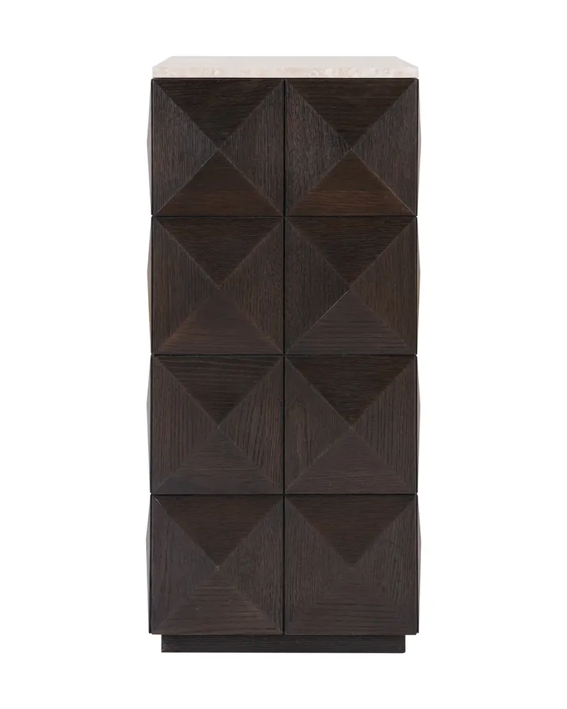 Dekosäule Claremont Braun von Richmond Interiors, Produktansicht 2