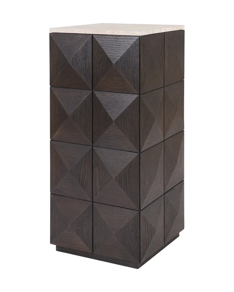 Dekosäule Claremont Braun von Richmond Interiors, Produktansicht 3