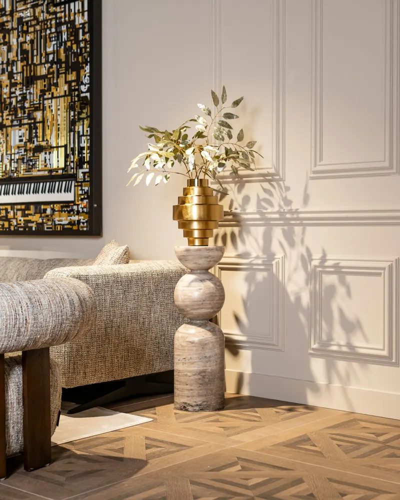Sessel Arabella, Greige coco von Richmond Interiors, Wohnbeispiel 18, im Wohnraum