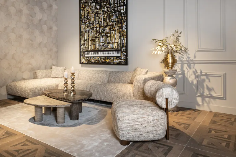 Sessel Arabella, Greige coco von Richmond Interiors, Wohnbeispiel 12, im Wohnraum