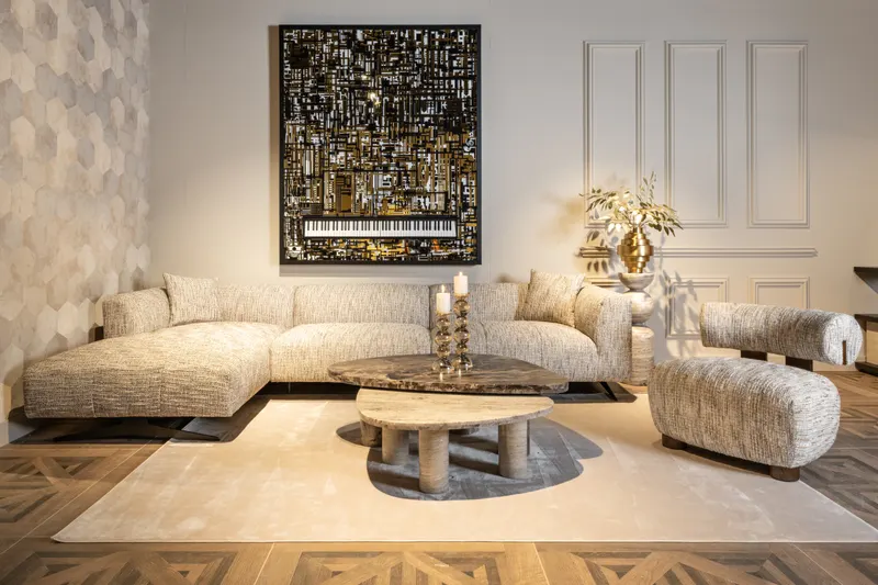 Sessel Arabella, Greige coco von Richmond Interiors, Wohnbeispiel 13, im Wohnraum
