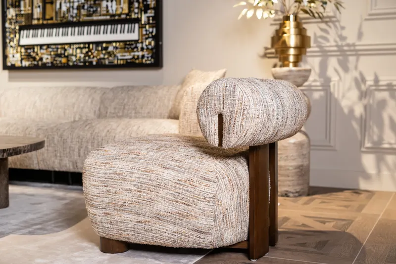 Sessel Arabella, Greige coco von Richmond Interiors, Wohnbeispiel 17, im Wohnraum