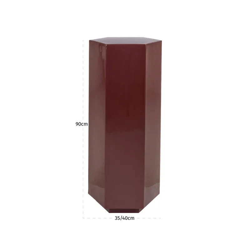 Dekosäule Lora, Sable Brown von Richmond Interiors, Maßzeichnung 3