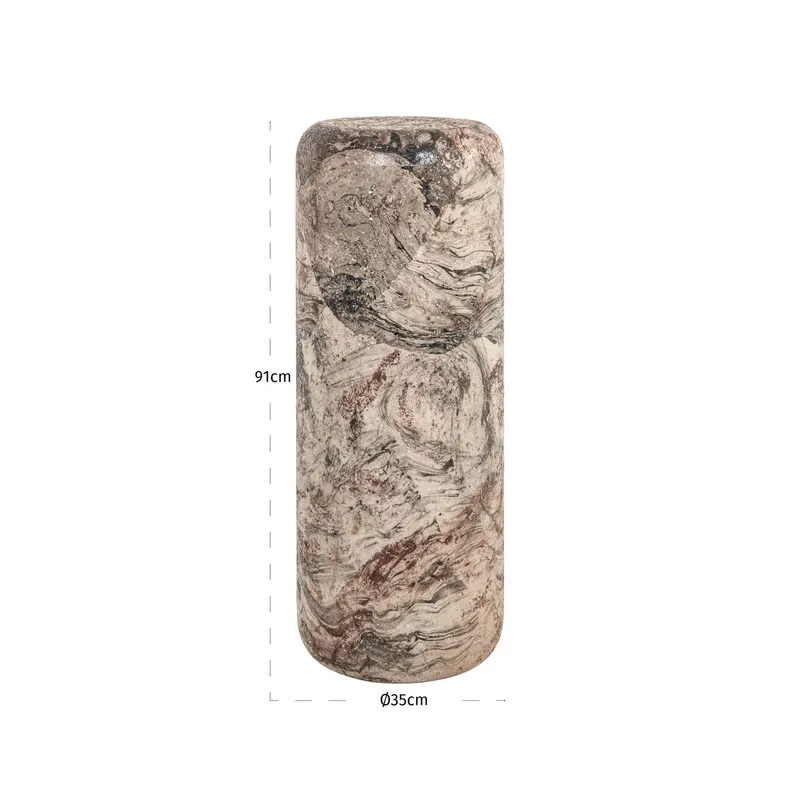 Dekosäule Mady, Beige von Richmond Interiors, Maßzeichnung 9