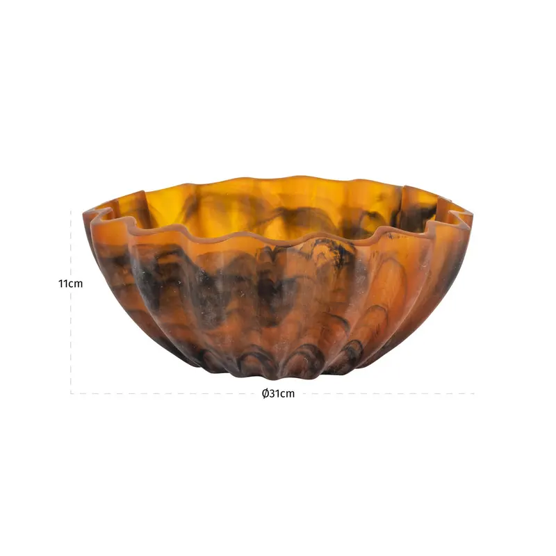 Dekoschale Meadow Tortoise von Richmond Interiors, Maßzeichnung 7
