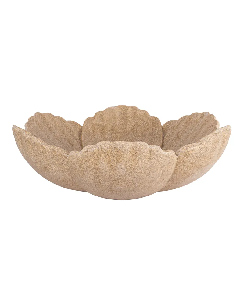 Dekoschale Petal in Beige