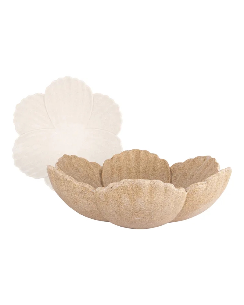 Dekoschale Petal in Beige von Richmond Interiors, Produktansicht 3