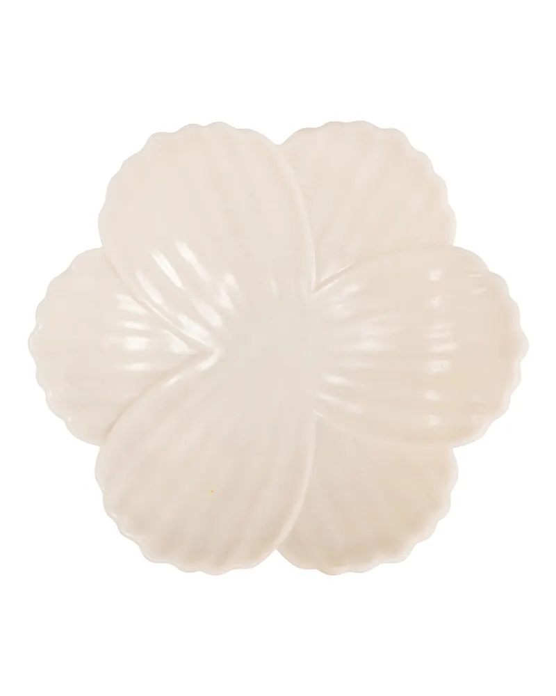 Dekoschale Xena, Weiß, 35 × 35 × 11 cm von Richmond Interiors, Produktansicht 2