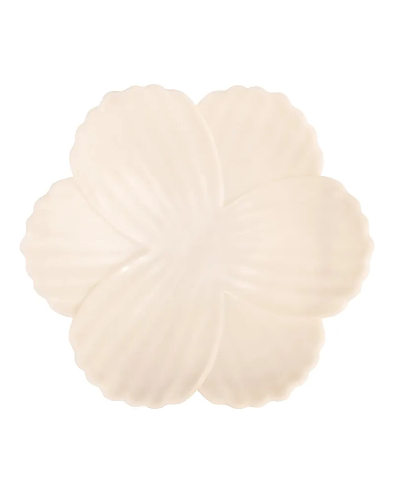 Dekoschale Xena, Weiß, 45 × 45 × 15 cm von Richmond Interiors, Produktansicht 2