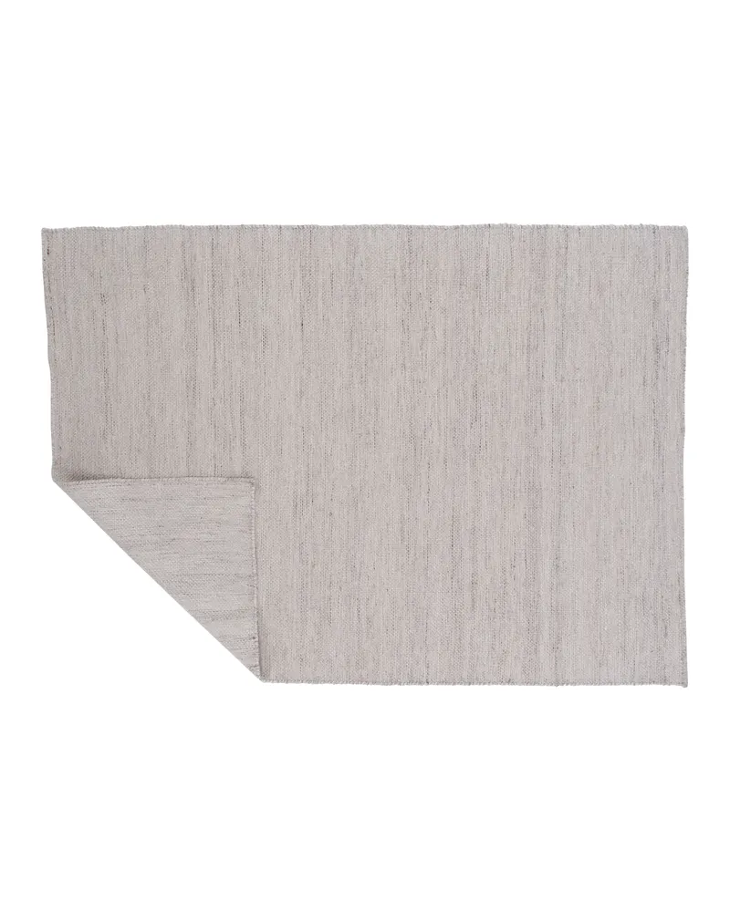 Devi Teppich, handgewebt und flach in 240 × 170 cm, Beige, Ansicht 2