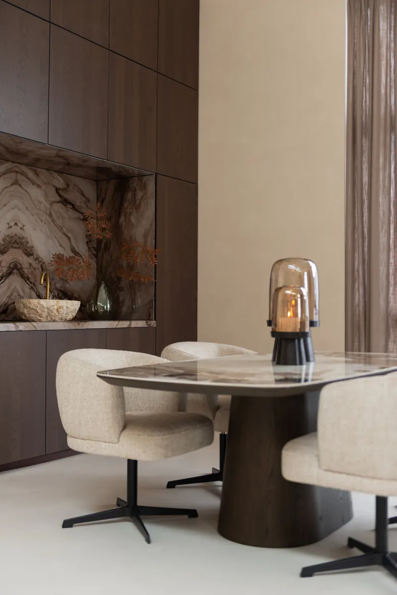 Dinan Esszimmerstuhl, Cream tweed von Richmond Interiors, Wohnbeispiel 7, im Wohnraum