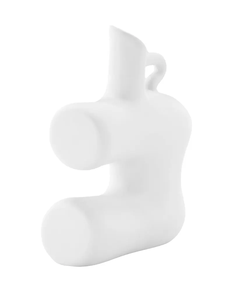 Dity flache Vase mit seitlicher Aussparung aus Steinzeug, Ansicht 8