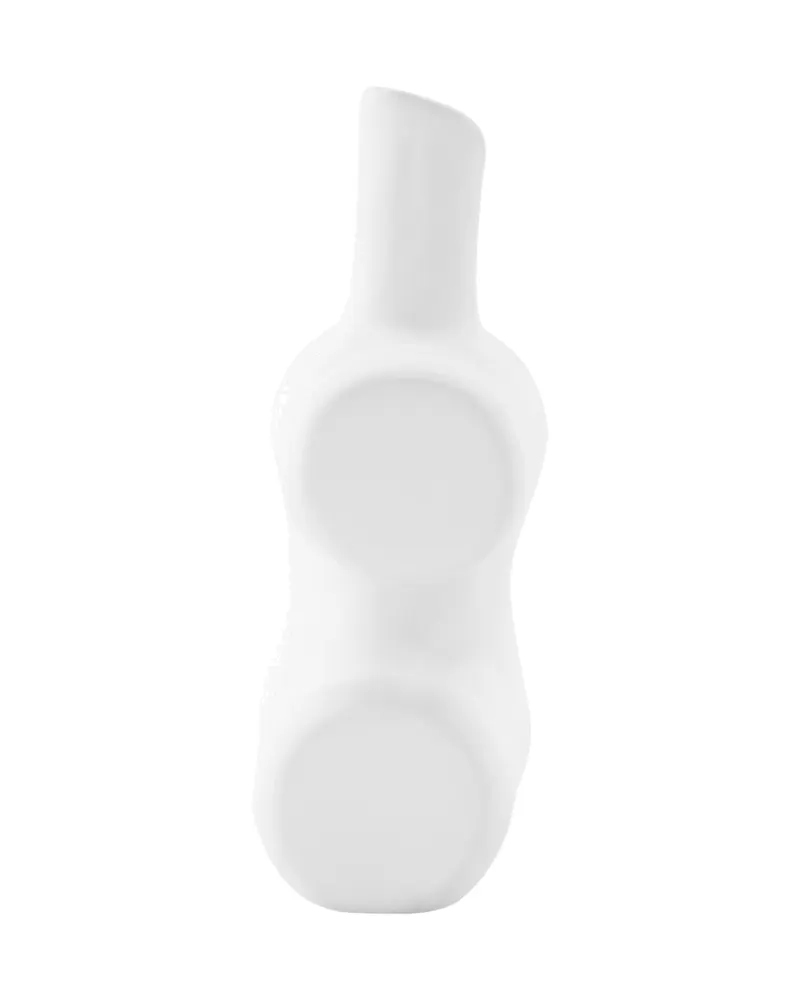 Dity flache Vase mit seitlicher Aussparung aus Steinzeug, Ansicht 7