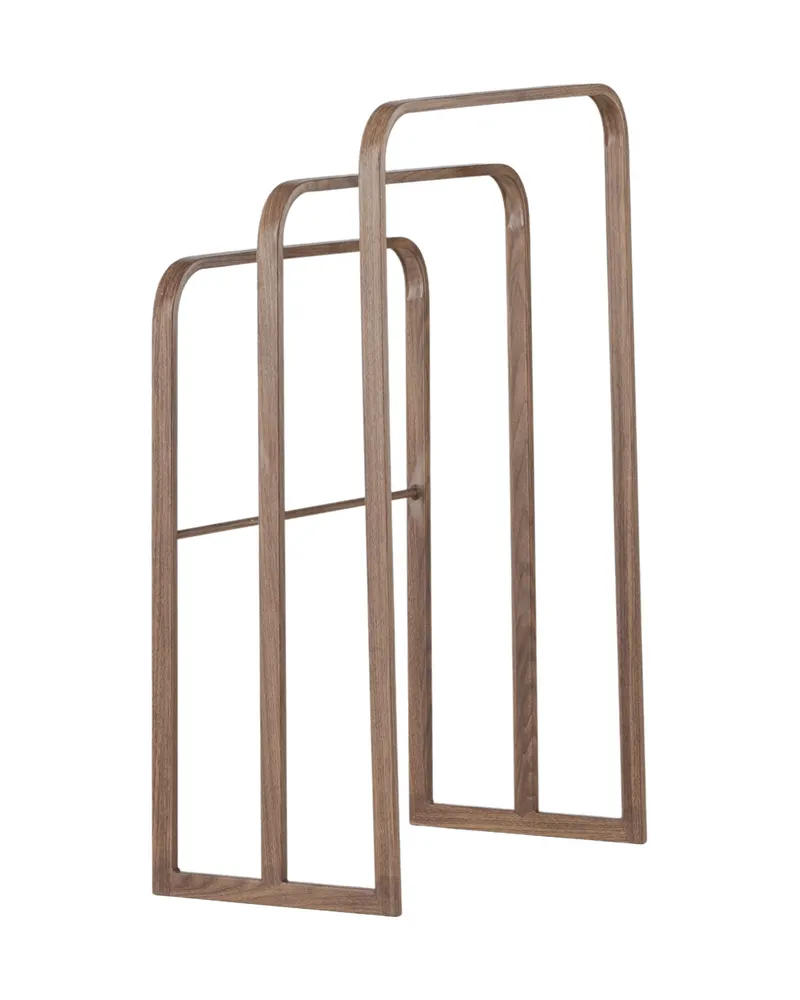 Drammen Garderobe aus Stahl in 30 × 76 × 54 cm, Mokka, Ansicht 7