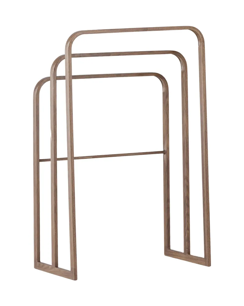 Drammen Garderobe aus Stahl in 30 × 76 × 54 cm, Mokka, Ansicht 8