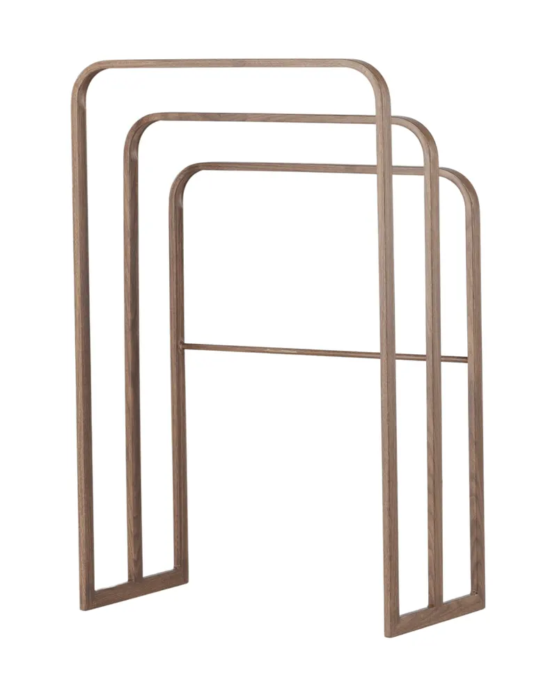 Drammen Garderobe aus Stahl in 30 × 76 × 54 cm, Mokka, Ansicht 10