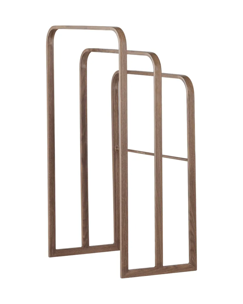 Drammen Garderobe aus Stahl in 30 × 76 × 54 cm, Mokka, Ansicht 11