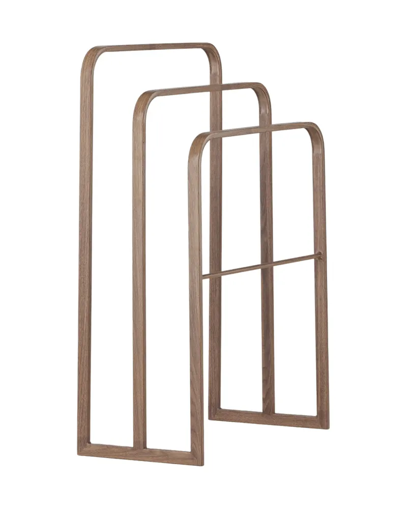 Drammen Garderobe aus Stahl in 30 × 76 × 54 cm, Mokka, Ansicht 12