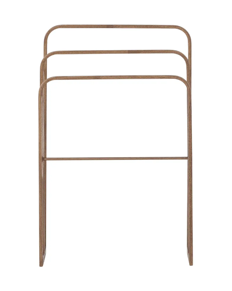Drammen Garderobe aus Stahl in 30 × 76 × 54 cm, Mokka, Ansicht 3