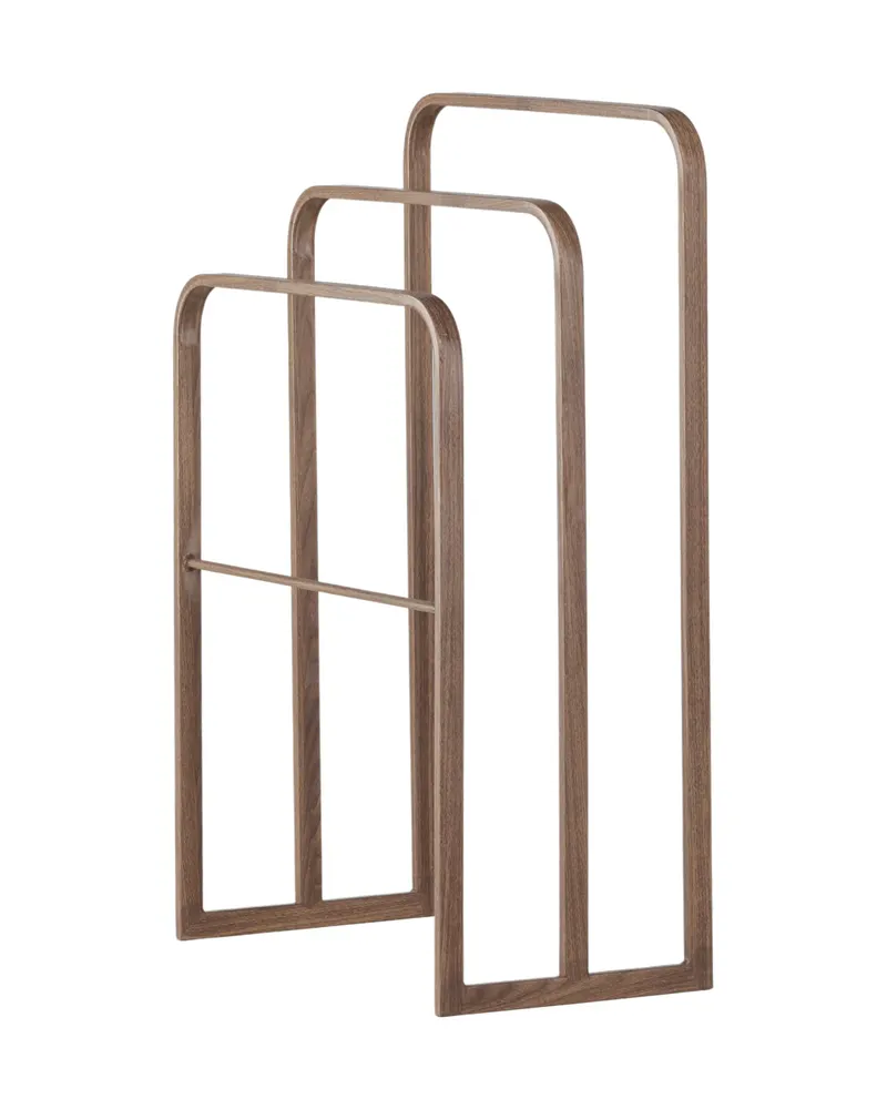 Drammen Garderobe aus Stahl in 30 × 76 × 54 cm, Mokka, Ansicht 5