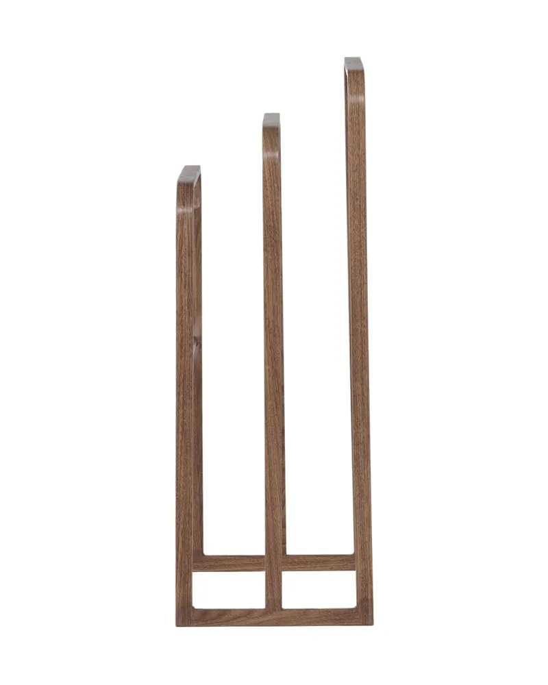 Drammen Garderobe aus Stahl in 30 × 76 × 54 cm, Mokka, Ansicht 6