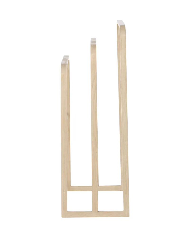 Drammen Garderobe aus Stahl in 30 × 85 × 54 cm, Whitewash, Ansicht 7