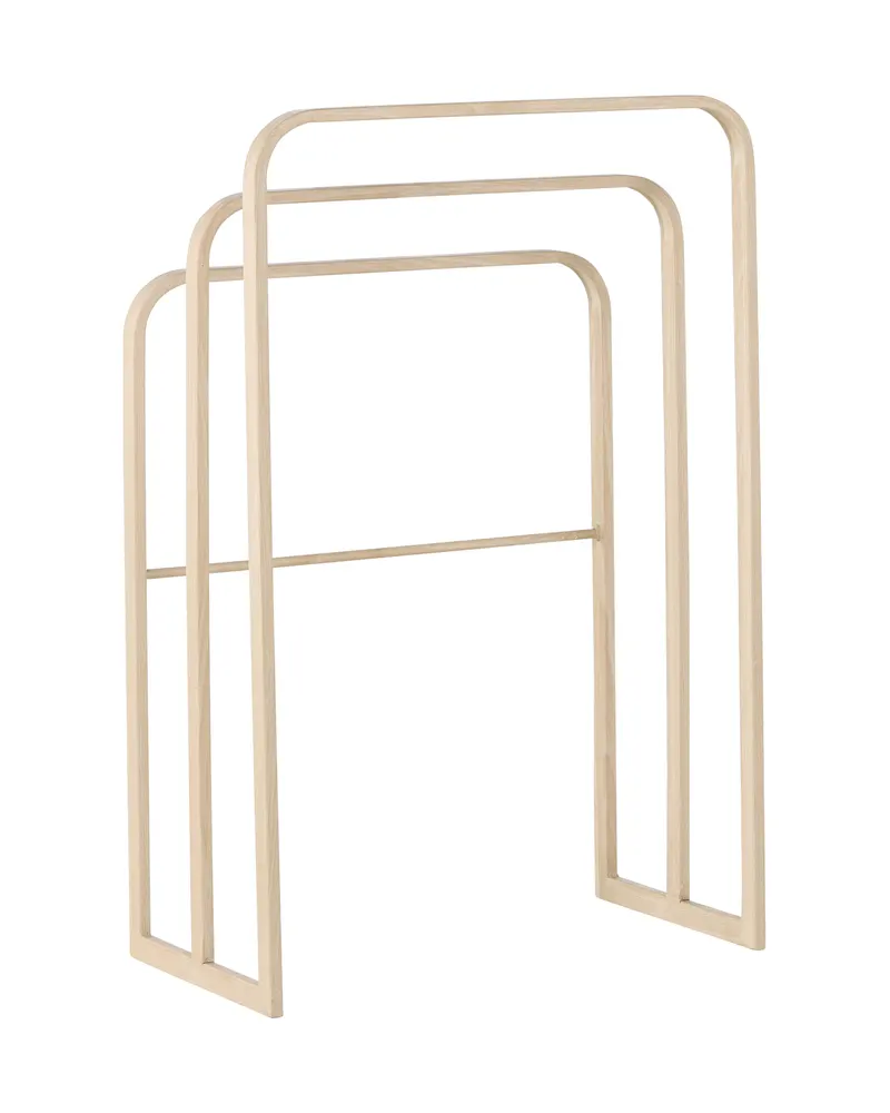Drammen Garderobe aus Stahl in 30 × 85 × 54 cm, Whitewash, Ansicht 9