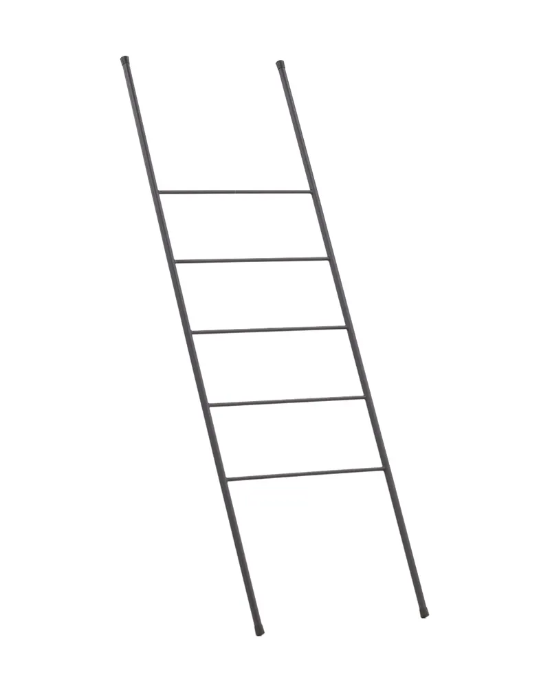 Drammen Garderobe aus Stahl in 2 × 160 × 50 cm, Schwarz, Ansicht 3