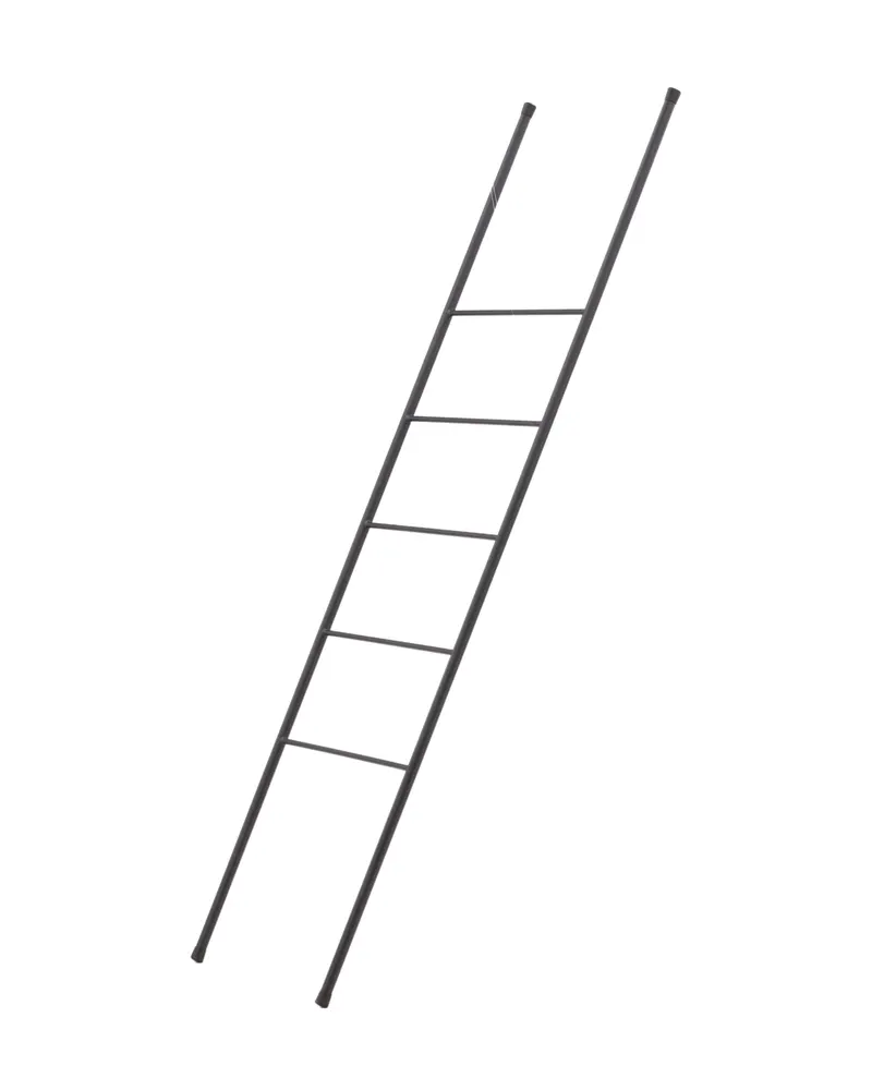 Drammen Garderobe aus Stahl in 2 × 160 × 50 cm, Schwarz, Ansicht 6