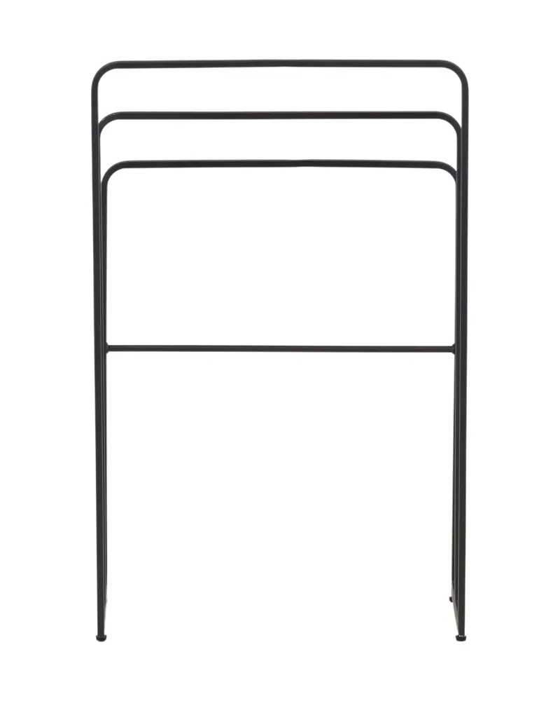 Drammen Garderobe aus Stahl in 30 × 84 × 54 cm, Schwarz, Ansicht 10