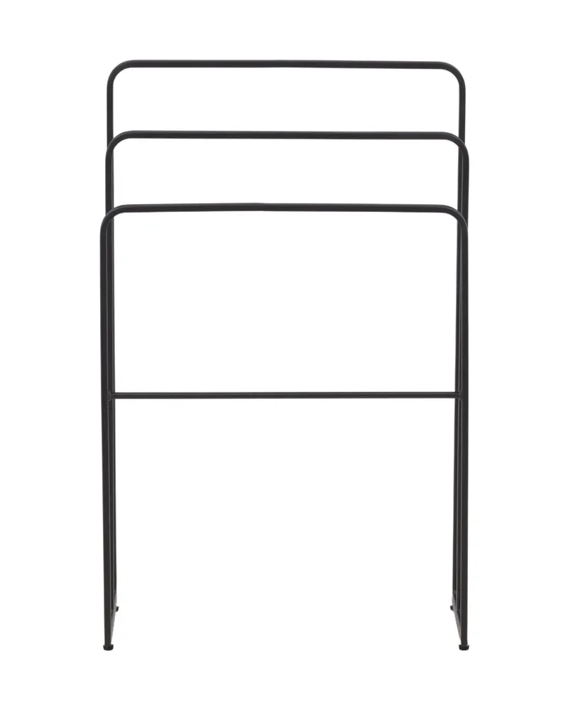 Drammen Garderobe aus Stahl in 30 × 84 × 54 cm, Schwarz, Ansicht 5