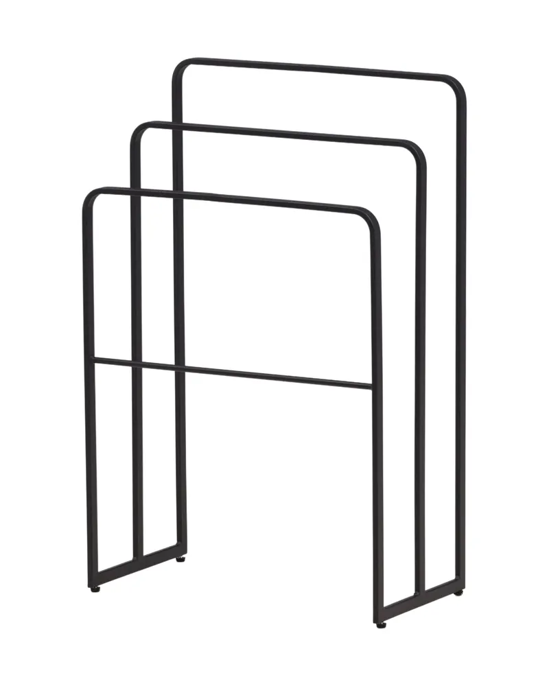 Drammen Garderobe aus Stahl in 30 × 84 × 54 cm, Schwarz, Ansicht 6