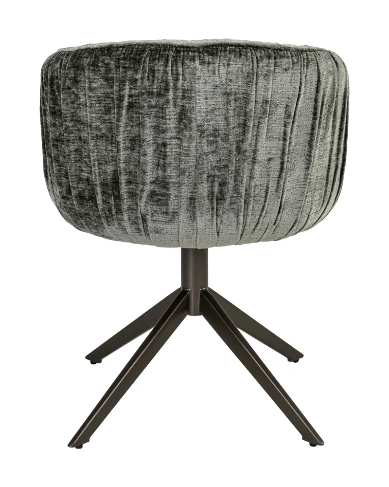 Esszimmerstuhl Cassi, Sage chenille, drehbar von Richmond Interiors, Produktansicht 5
