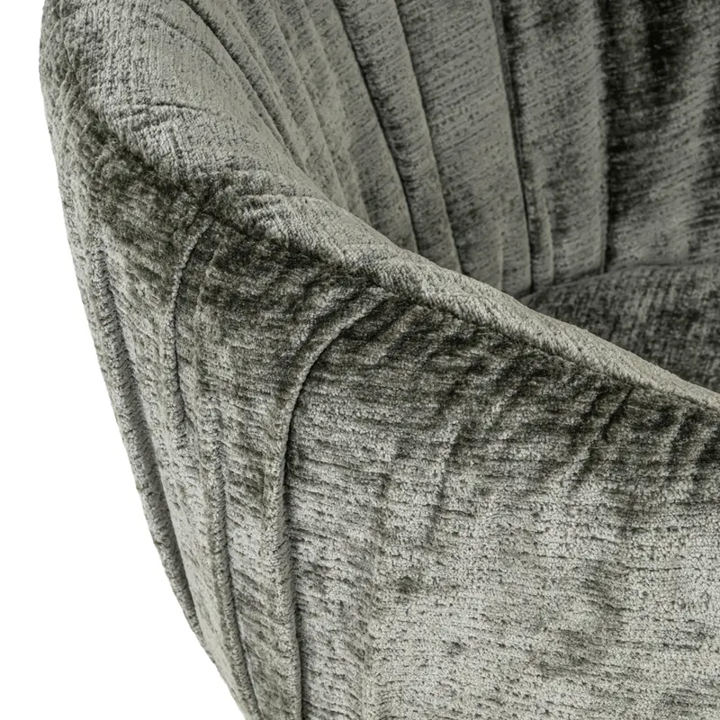 Esszimmerstuhl Cassi, Sage chenille, drehbar von Richmond Interiors, Produktansicht 8