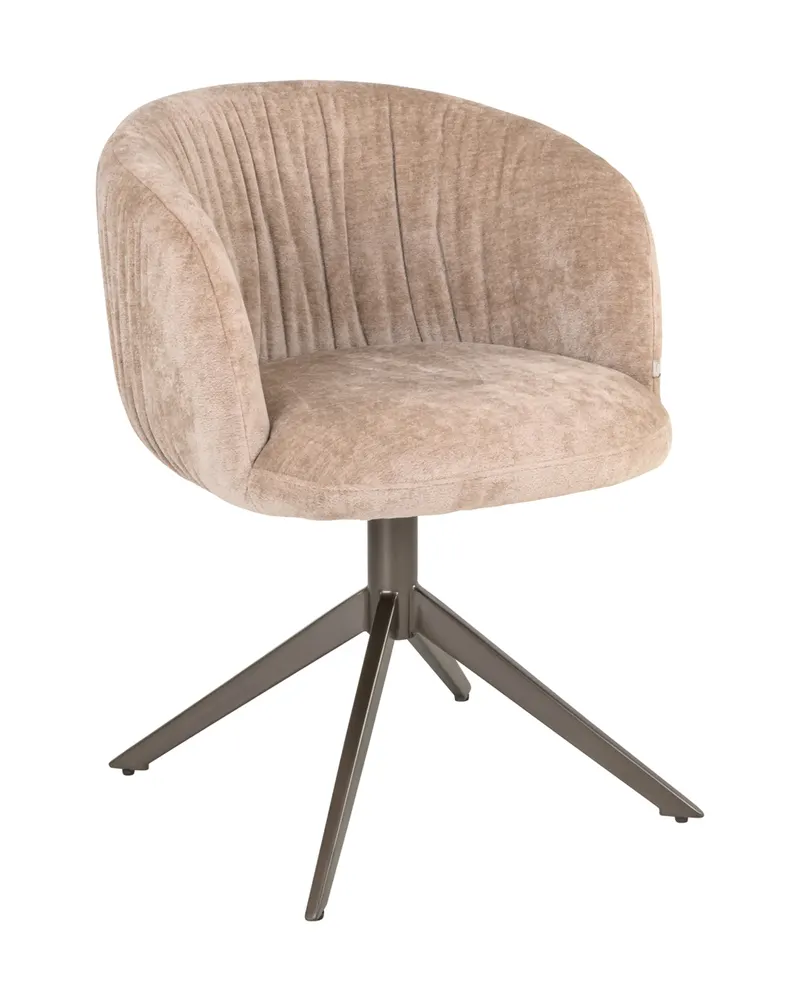 Esszimmerstuhl Cassi, Sand soft, drehbar von Richmond Interiors, Produktansicht 3